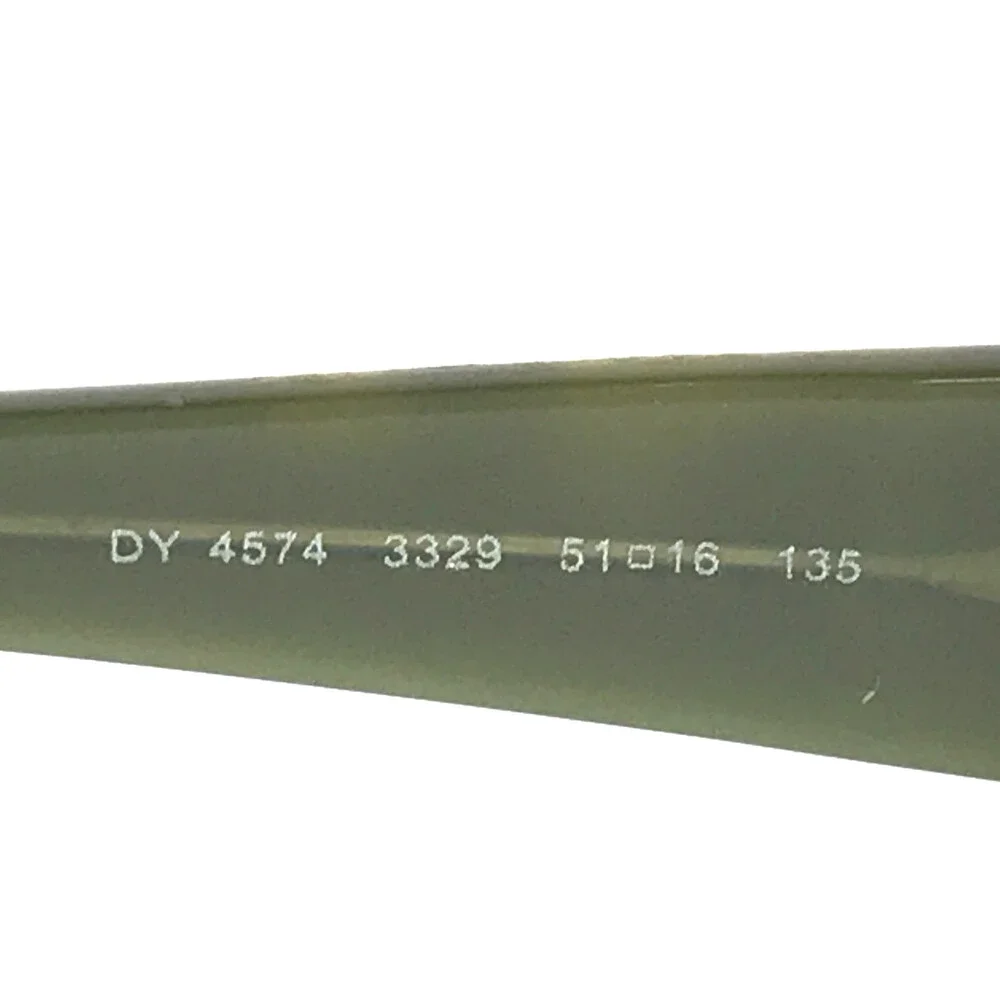 DKNY Eyeglasses Frames DY4574 3329 Brown Green Camouflage Rectangle 51-16-135